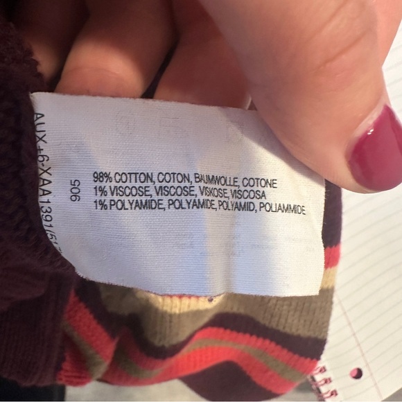 Vintage Esprit Maroon Knit Crewneck Pullover Sweater Size Small Women’s - Picture 11 of 11